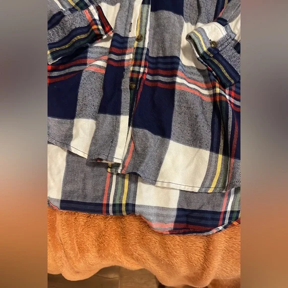 Pink Rose Large Flannel - Picture 4 of 5